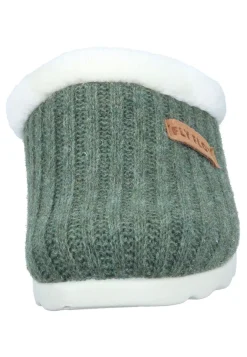 Damen Die moderne Hausfrau Hausschuhe grün