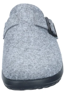 Herren Die moderne Hausfrau Hausschuhe hellgrau