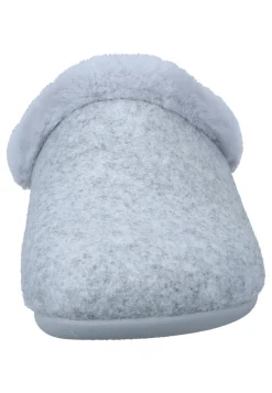 Damen Die moderne Hausfrau Hausschuhe hellgrau