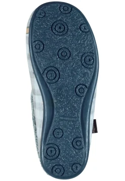 Damen Die moderne Hausfrau Hausschuhe hellgrau