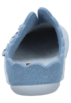 Damen Die moderne Hausfrau Hausschuhe hellgrau