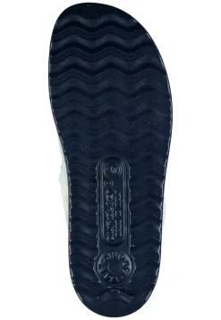 Damen Die moderne Hausfrau Hausschuhe hellgrau