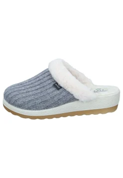 Damen Die moderne Hausfrau Hausschuhe hellgrau