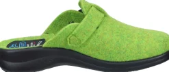 Damen Die moderne Hausfrau Hausschuhe hellgrün