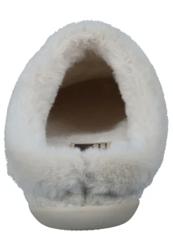 Damen Die moderne Hausfrau Hausschuhe offwhite