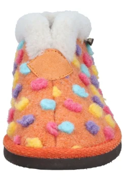 Damen Die moderne Hausfrau Hausschuhe orange