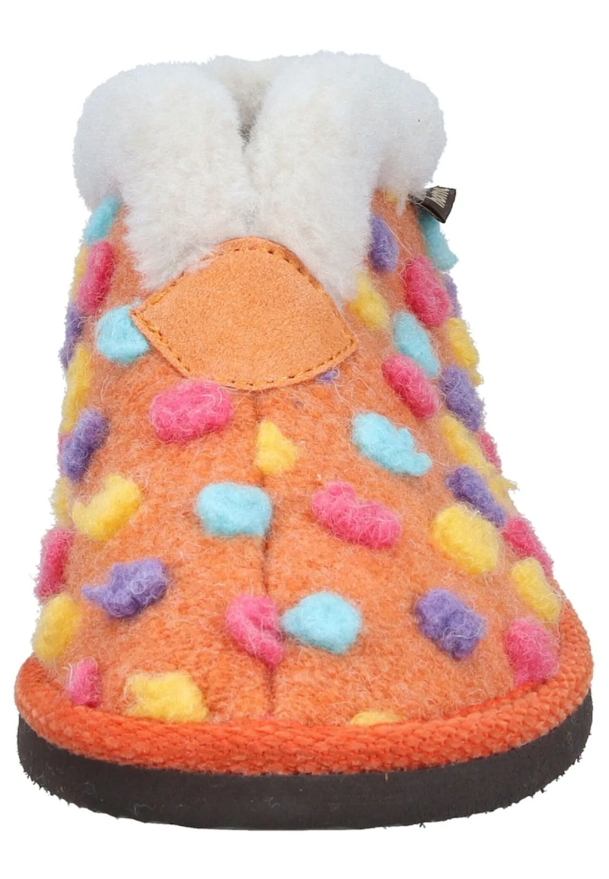 Damen Die moderne Hausfrau Hausschuhe orange