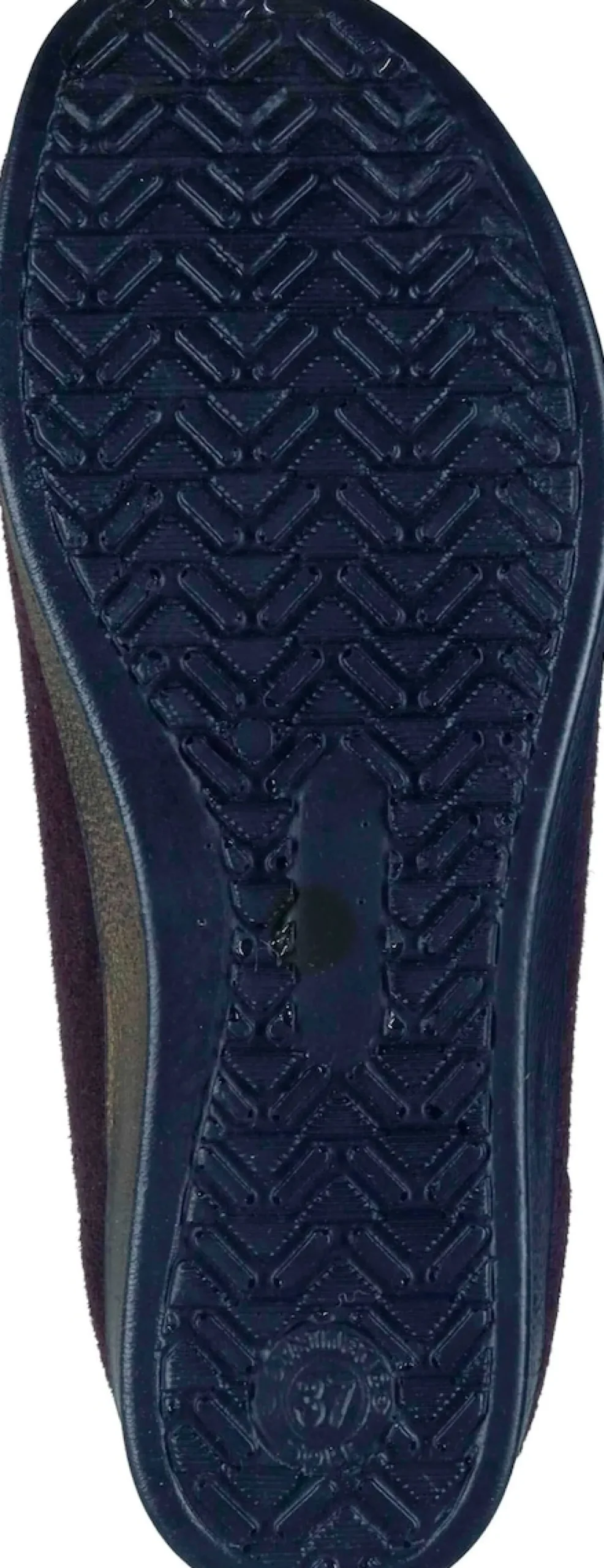 Damen Die moderne Hausfrau Hausschuhe pflaume