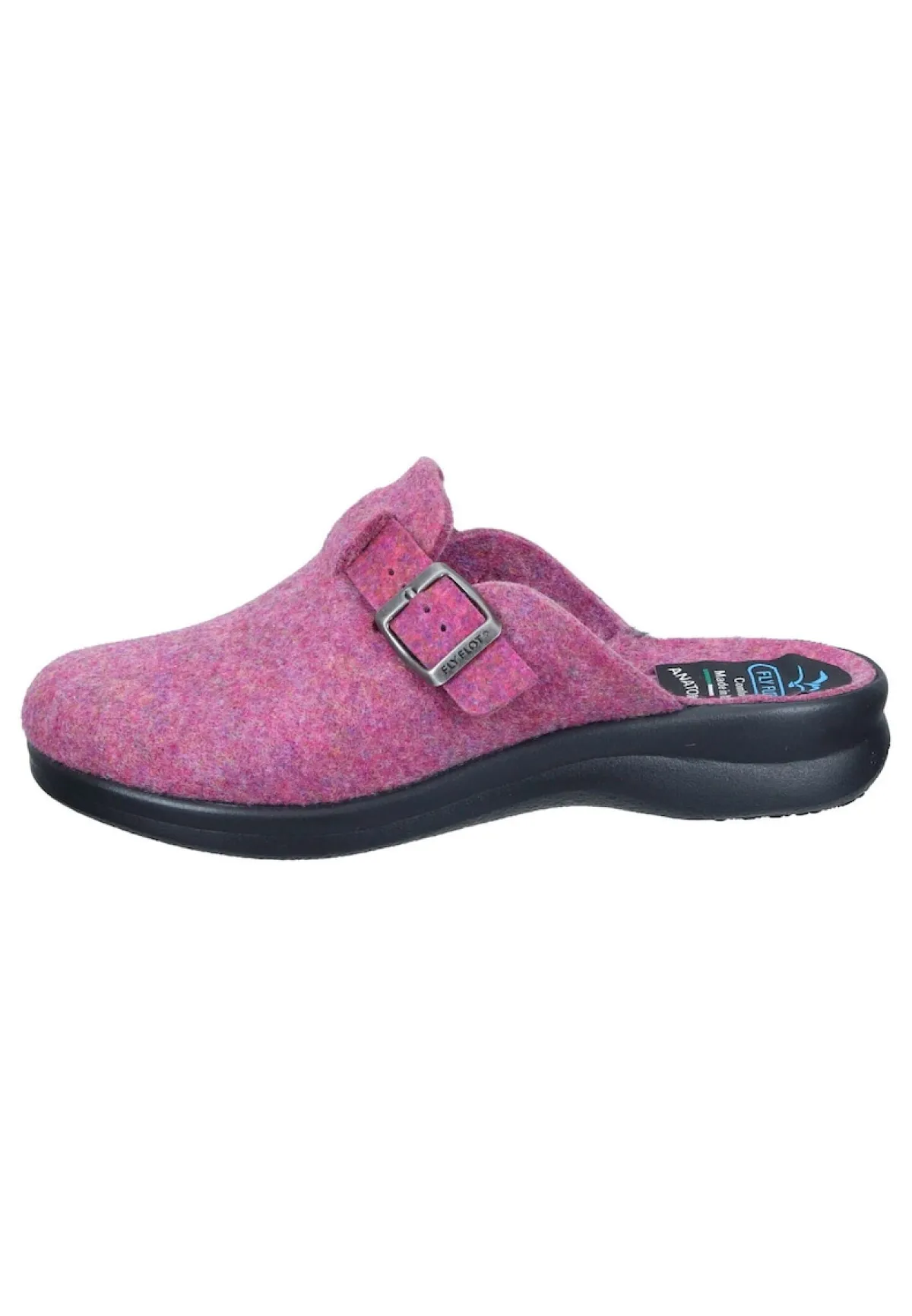 Damen Die moderne Hausfrau Hausschuhe pflaume