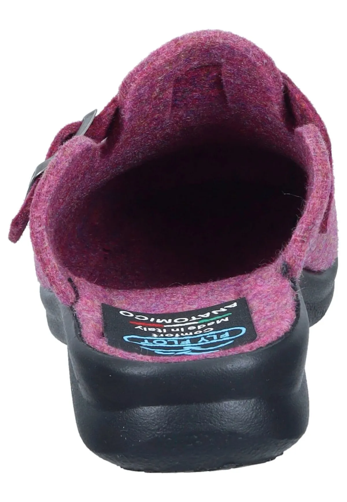 Damen Die moderne Hausfrau Hausschuhe pflaume