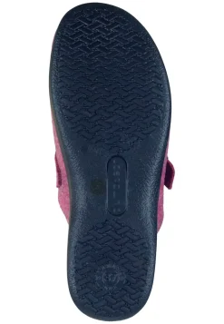 Damen Die moderne Hausfrau Hausschuhe pflaume