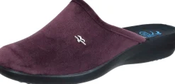 Damen Die moderne Hausfrau Hausschuhe pflaume