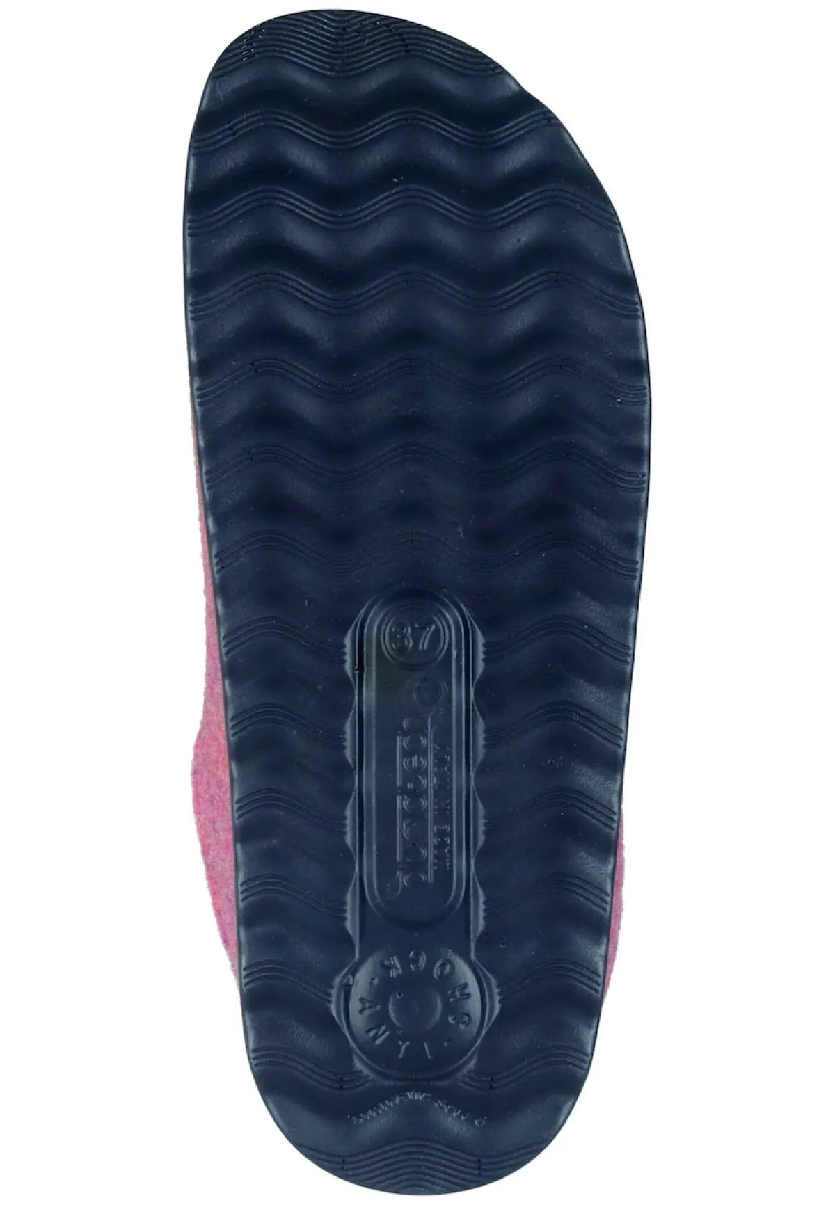 Damen Die moderne Hausfrau Hausschuhe pflaume