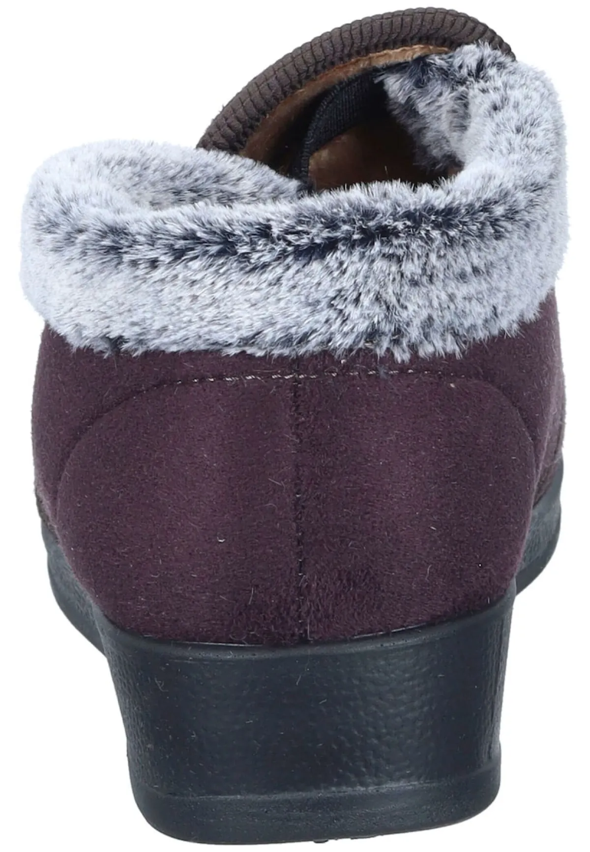 Damen Die moderne Hausfrau Hausschuhe pflaume