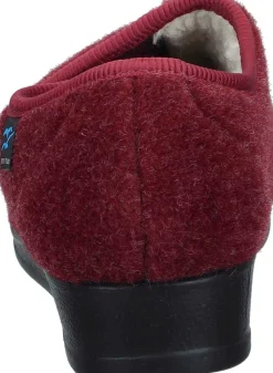 Damen Die moderne Hausfrau Hausschuhe rot