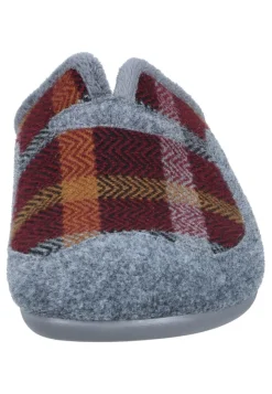 Herren Die moderne Hausfrau Hausschuhe rot