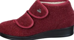 Damen Die moderne Hausfrau Hausschuhe rot