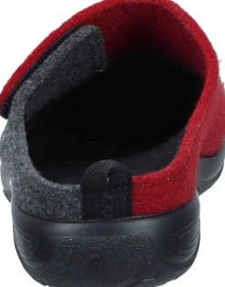 Damen Die moderne Hausfrau Hausschuhe rot