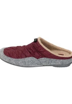 Damen Die moderne Hausfrau Hausschuhe rot
