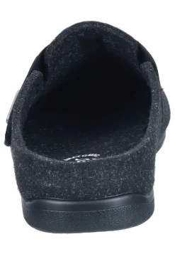 Herren Die moderne Hausfrau Hausschuhe schwarz