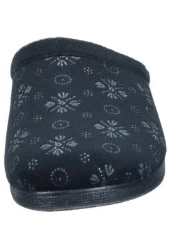 Damen Die moderne Hausfrau Hausschuhe schwarz