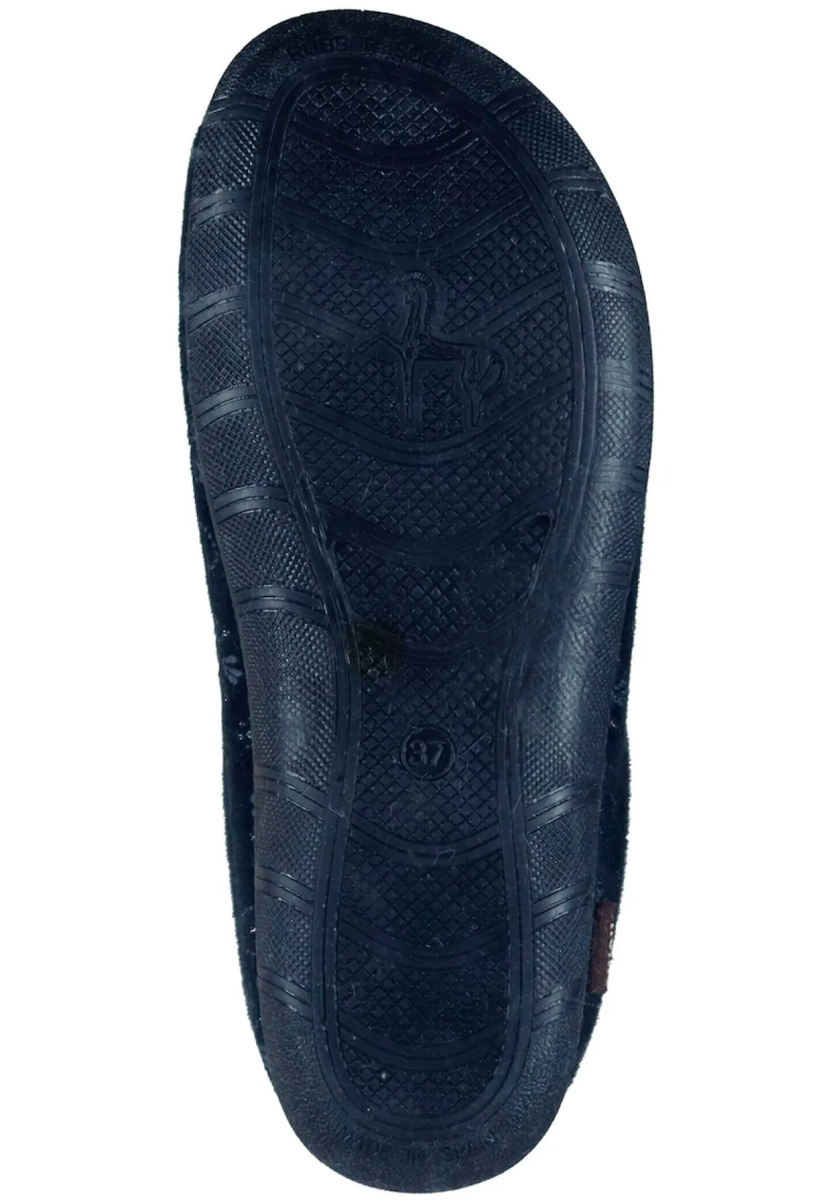 Damen Die moderne Hausfrau Hausschuhe schwarz