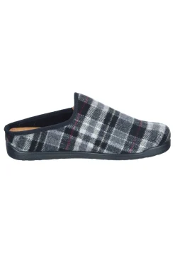 Herren Die moderne Hausfrau Hausschuhe schwarz