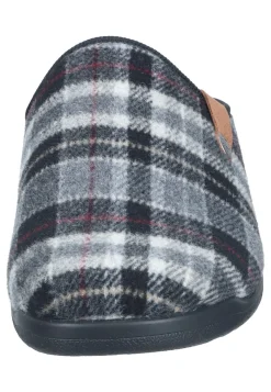 Herren Die moderne Hausfrau Hausschuhe schwarz