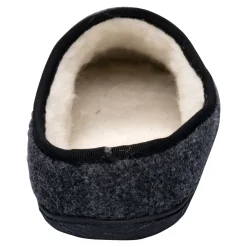 Damen Die moderne Hausfrau Hausschuh-Pantolette mit Wolle