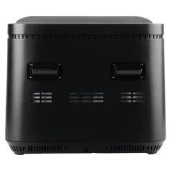 Die moderne Hausfrau Heißluftfritteuse mit Doppelkorb, 2x 3,8 l