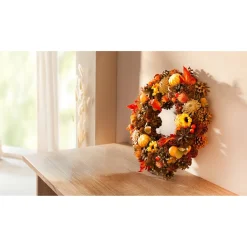 Die moderne Hausfrau Herbstkranz „Natur“
