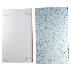 Die moderne Hausfrau Herdabdeckplatten "Stein", 2 Stück