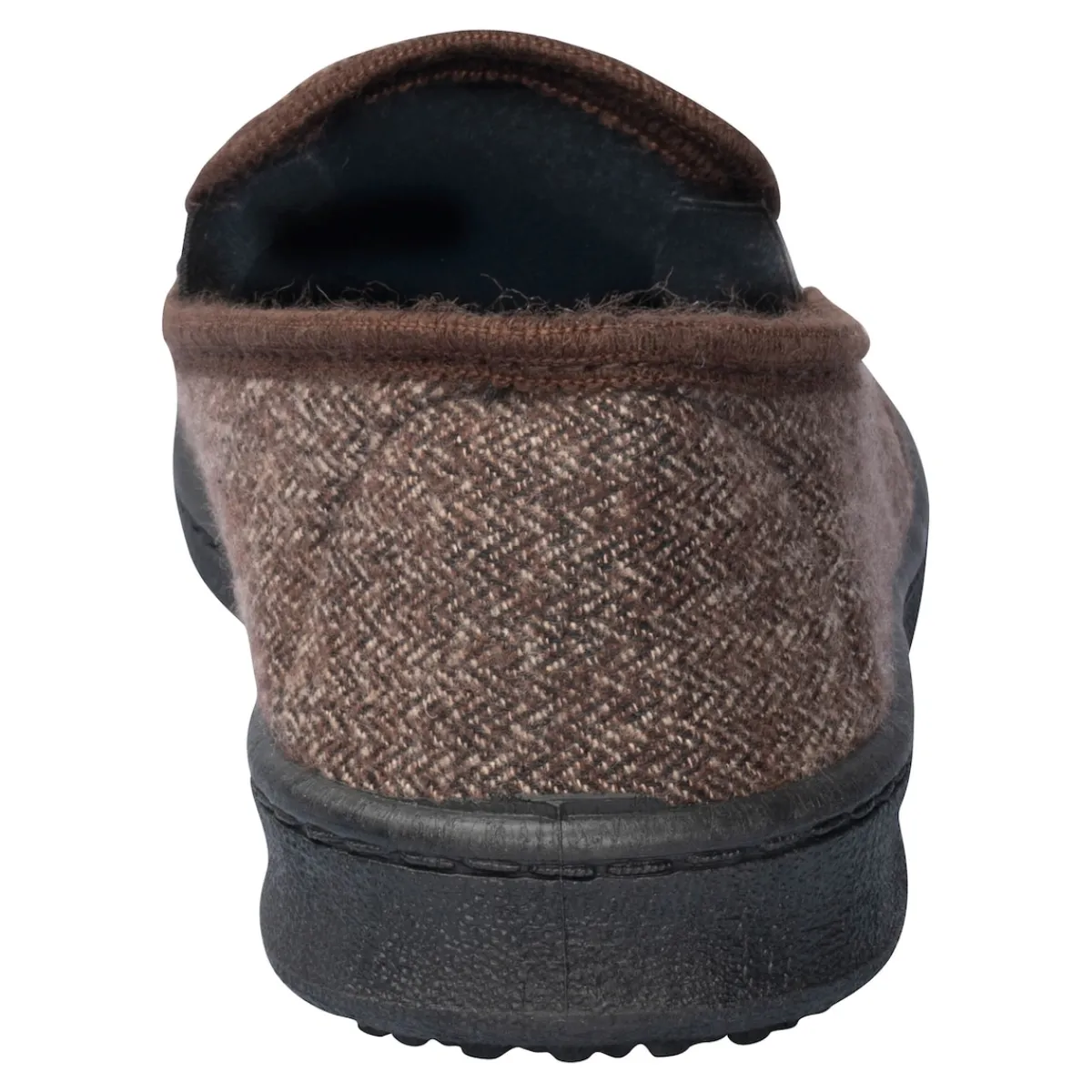 Damen Die moderne Hausfrau Herren Hausslipper "Klassik" braun