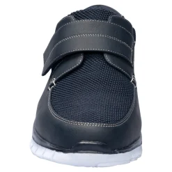 Herren Die moderne Hausfrau Herren-Klettfreizeitschuh „Martin“ marine