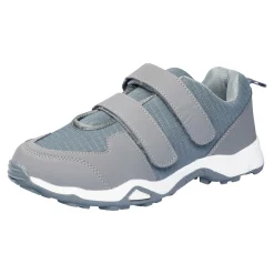 Herren Die moderne Hausfrau Herren-Klettschuh "Ralf" grau