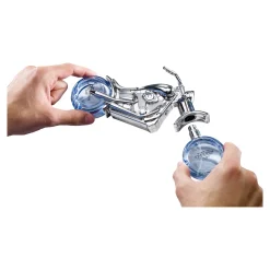 Die moderne Hausfrau Herren-Parfum "Motorrad" chrom, 80 ml