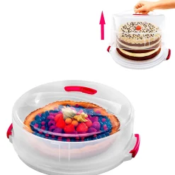 Die moderne Hausfrau Höhenverstellbarer Tortenbehälter