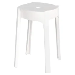 Die moderne Hausfrau Hocker „Istanbul“ weiß