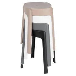 Die moderne Hausfrau Hocker „Istanbul“ weiß