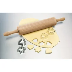 Die moderne Hausfrau Holz-Teigroller
