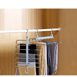 Die moderne Hausfrau Hosenkleiderbügel "6 in 1"