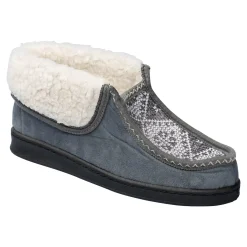 Damen Die moderne Hausfrau Hüttenschuh, gemustert