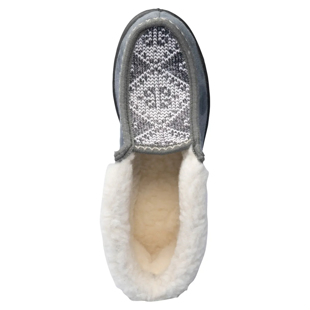 Damen Die moderne Hausfrau Hüttenschuh, gemustert