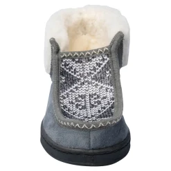 Damen Die moderne Hausfrau Hüttenschuh, gemustert
