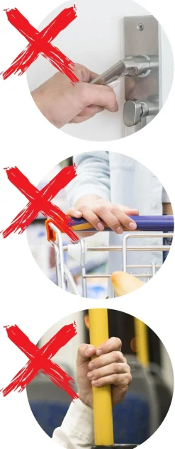 Damen Die moderne Hausfrau Hygiene-Schal schwarz