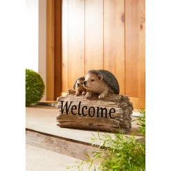 Die moderne Hausfrau Igelduo „Welcome“