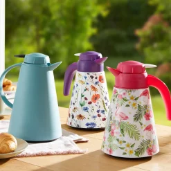 Die moderne Hausfrau Isolier-Kaffee-Kanne, 1,2 l Sommerblumen