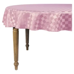 Die moderne Hausfrau Jacquard-Tischdecke "Spezial" altrosa