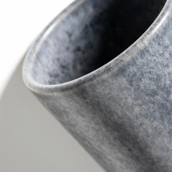 Die moderne Hausfrau Kaffeebecher-Set, Steinzeug Moos'N'Stein Grau