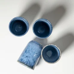 Die moderne Hausfrau Kaffeebecher-Set, Steinzeug Wilde Schlucht